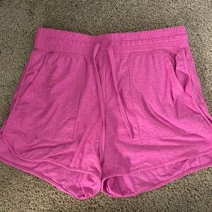 pink lounge shorts